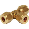 AG Brass Tee Coupling 5/16" x 5/16" x 5/16" - ChasNewensMarine