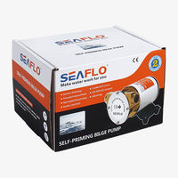SEAFLO Impeller Bilge Pump 12V 30.0 lpm-8.0 gpm Self-Priming Bilge Pump