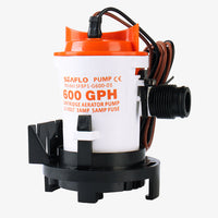 SEAFLO Bilge Pump 03 Series 12V 600 gph Non-Auto Bilge Pump