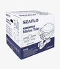 SEAFLO Marine Toilet Manually Operated Marine Toilet - Compact Size