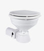 SEAFLO Marine Toilet 12V Electric Marine Toilet Compact Size Horizontally Mounted