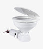 SEAFLO Marine Toilet 12V Electric Marine Toilet Compact Size Horizontally Mounted
