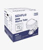 SEAFLO Marine Toilet 12V Electric Marine Toilet Compact Size Horizontally Mounted
