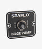 SEAFLO Bilge Switch Panel 3-Way Panel Switch 12V & 24V
