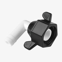 SEAFLO Pump Accessory 3/8''  barb Elbow Fitting For 33/42/51/55 Pump Series
