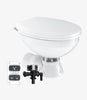 SEAFLO Quiet Flush Freshwater Electric Toilet 24V Regular