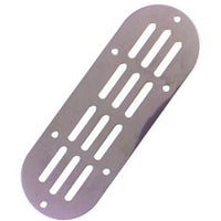 Flat Stainless Steel Oval Vent