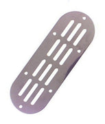 Flat Stainless Steel Oval Vent