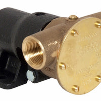 ¾” bronze pump, 40-size, foot-mounted with BSP threaded ports 1/2 Cam version - Std on Mercedes OM636 - Jabsco 10550-205