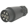 Trailer Plug Male, 7 pin, for 11887 plug by Lalizas