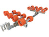 16 roller swing arm orange