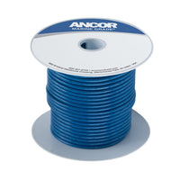 Ancor Tinned Copper Wire, 14 AWG (2mm²), Dark Blue - 18ft
