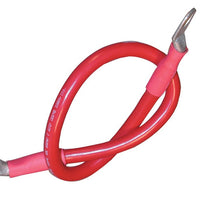Ancor Battery Cable Assembly, 4 AWG (21mm²) Wire, 3/8" (9.5mm) Stud, Red - 32in (81.2cm)