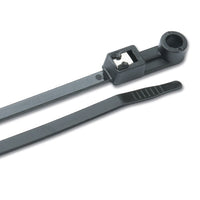 Ancor Cable Tie, Self-Cutting, Mounting, 8", UVB, 500pc