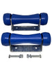 200kr angled castors blue 