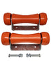200kr angled castors orange
