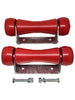 200kr angled castors red