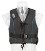 Besto Dinghy Zipper 50N Allround Buoyancy Aid - Aqua & Black - In All Sizes