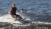 Besto Sailor All Black/Orange 50N WATERSKIING Buoyancy Aid - In All Sizes
