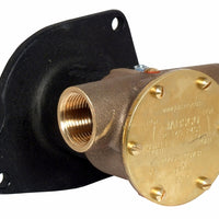 1" bronze pump, 80-size, flange-mounted with BSP threaded ports Standard on Ford 6-cylinder and some 4-cylinder ‘Dover’ & ‘Dorset’ diesel engines - Jabsco 21140-2401
