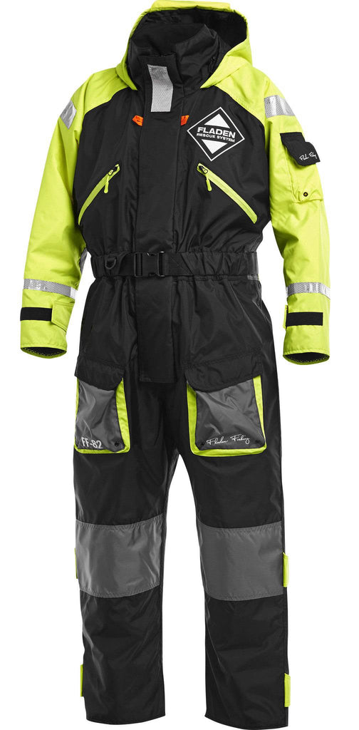 FLADEN Rescue System Combinaison de flottaison 1 pièce Bleu et Jaune FLADEN Rescue System Combinaison de flottaison 1 pièce Bleu et Jaune