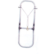 Aluminium, folding ladder for inflatable boats, 3 steps, 240x1020mm