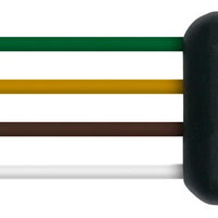 Ancor Trailer Connector-Flat 4-Wire Male 8"