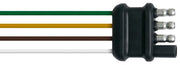 Ancor Trailer Connector-Flat 4-Wire Male 48"