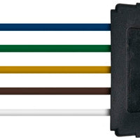Ancor Trailer Connector-Flat 5-Wire Male 8"