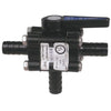 Forespar 3-Way Ball Valve 3/4" Hose Tail