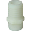 AG Plastic Connector 3/4" NPT - 1" Hose - ChasNewensMarine