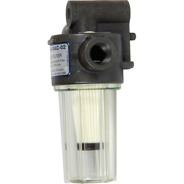Racor 025-RAC-02 Fuel Filter (10 Micron / In-Line)  301282