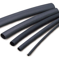 Ancor Heat Shrink Tubing, 3/16" x 6", Black, 10pc