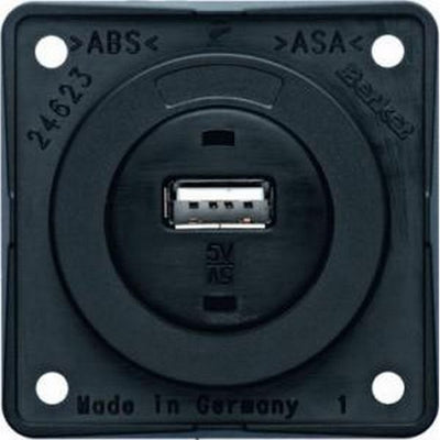 W4 Berker USB Charging Point in Anthracite 21228A