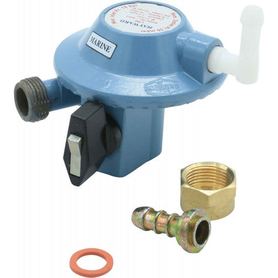 GasBOAT 4001 Marine Gas Regulator for Propane/Butane (21mm Clip On)  307701