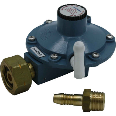 GasBOAT 4208 Marine Gas Regulator for Propane/Butane (21.8mm LH Nut)  307708