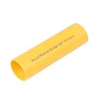 Ancor Battery Cable Heat Shrink Tubing, 3/4" x 6", Yellow, 3pc