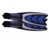 Diving Fins, blue/silver by Lalizas