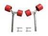 345mm upright red bracket