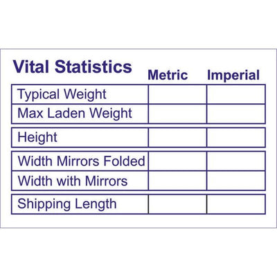 Vital Statistics Label - 37115