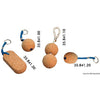 Cork Floating Key Ring