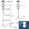 Anchor Marking Buoy with Reflective Tape & Line 11m by Lalizas