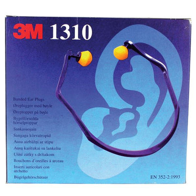 3M BANDED HEARING PROTECTOR Pack of 10 (Minimum Order Quantity - 5 PACKS)