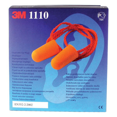 3M FOAM EAR PLUGS UNCORDED Pack of 200 (Minimum Order Quantity - 5)