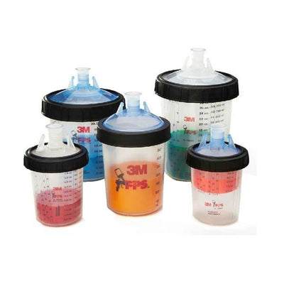 3M PPS 650ml MIXING CUPS & COLLARS Pack of 2 (Minimum Order Quantity - 4)