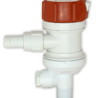 500GPH (1893 lph) Livewell Pump 12v 'FC' Tournament Series Livewell Pump Seacock Inlet with Removeable Cartridge - Rule 401FC