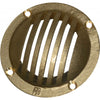 Brass Round Intake Strainer Grate (Full Slot / 100mm OD / 73mm ID)  402634