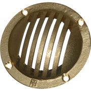 Brass Round Intake Strainer Grate (Full Slot / 100mm OD / 73mm ID)  402634