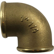 Maestrini Brass Compact 90 Degree Elbow (1-1/4" BSP Female)