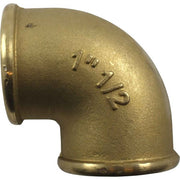 Maestrini Brass Compact 90 Degree Elbow (1-1/2" BSP Female)